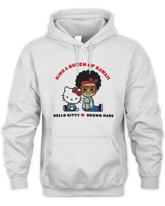 Bruno Mars Hello Kitty Hoodie Hoodie