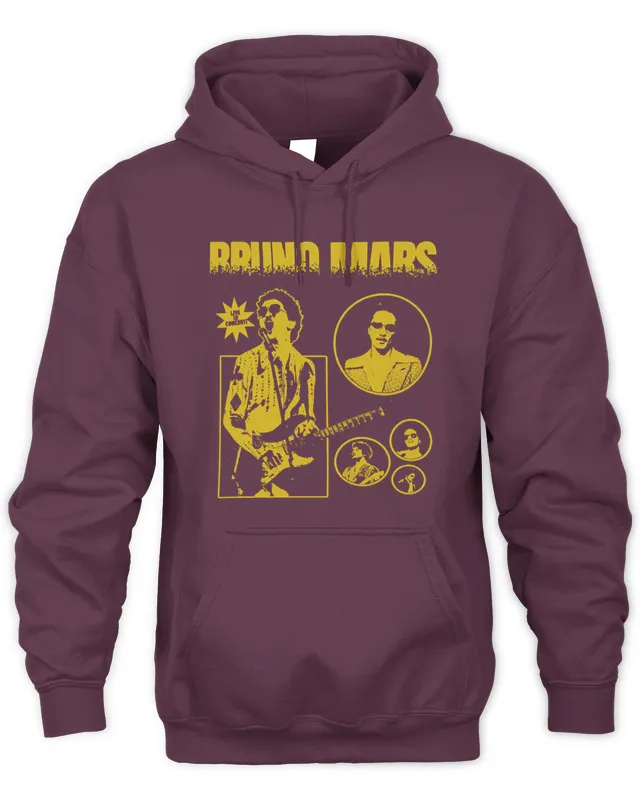 Bruno Mars Merch Hoodie