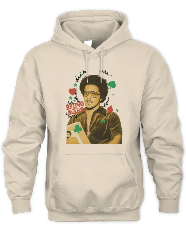 New Bruno Mars Merch Bruno Mars Live Hoodie