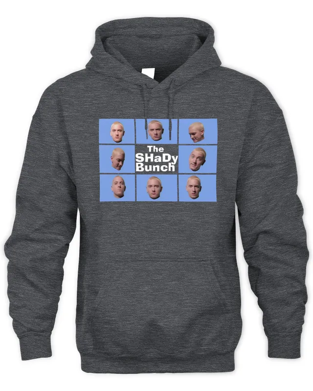 Eminem 25Th Anniversary Merch Sslp25 Shady Bunch Hoodie