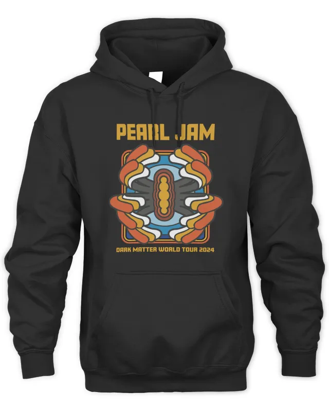 New Pearl Jam Merch Dark Matter World Tour Hoodie
