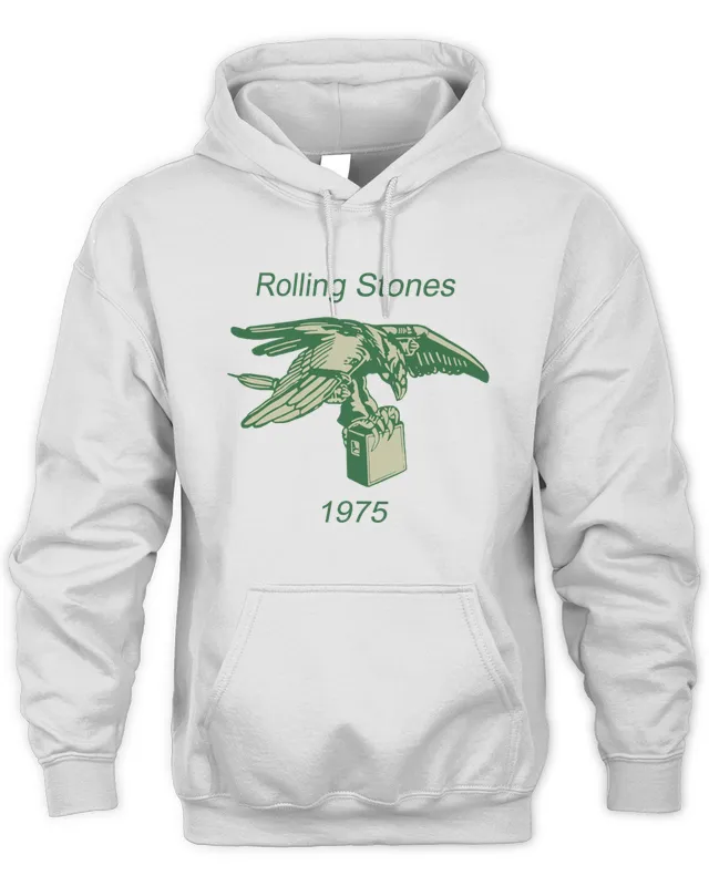 Lady Gaga Wear Rolling Stones Eagle Amp 1975 Hoodie