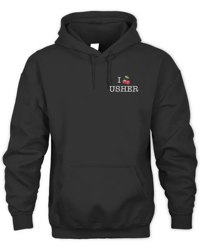 New Shop Usher Merch Usher Cherry Hoodie