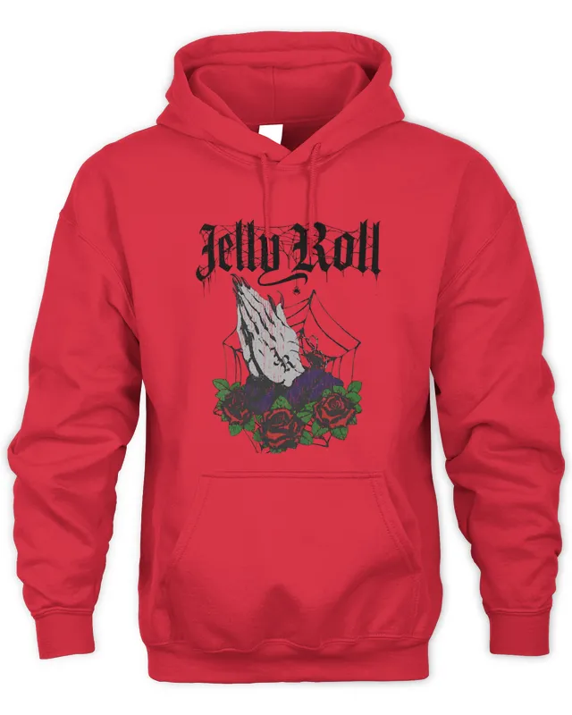 New Jelly Roll Merch Spider Hoodie