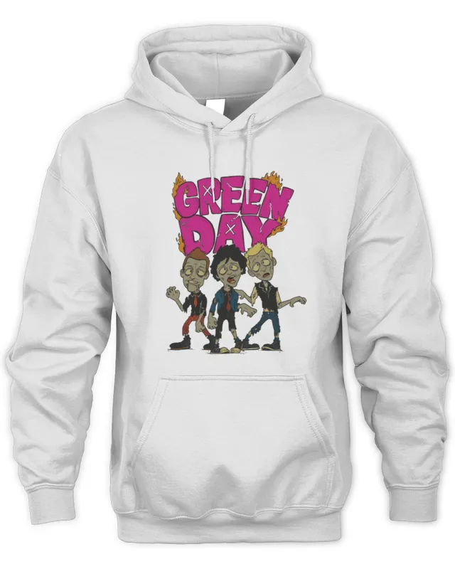 Green Day Tour Merch Walking Green Day Zombie Hoodie Hoodie