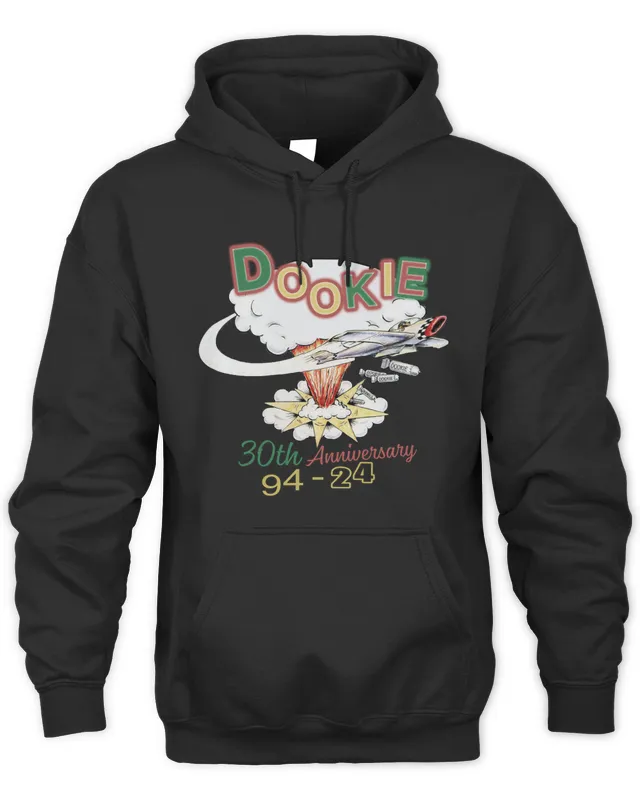 New Green Day Merch Dookie 30th Explosion Logo Hoodie Hoodie