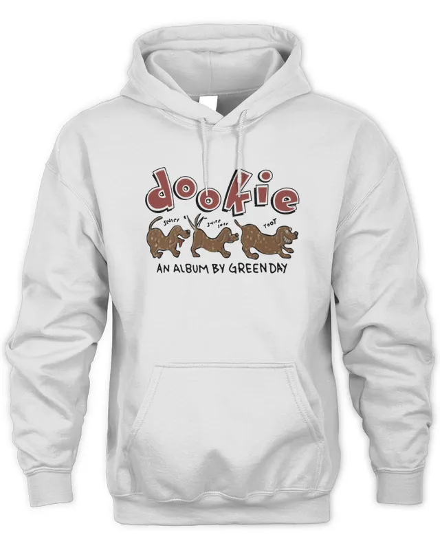 New Green Day Merch Dookie Dogs Hoodie