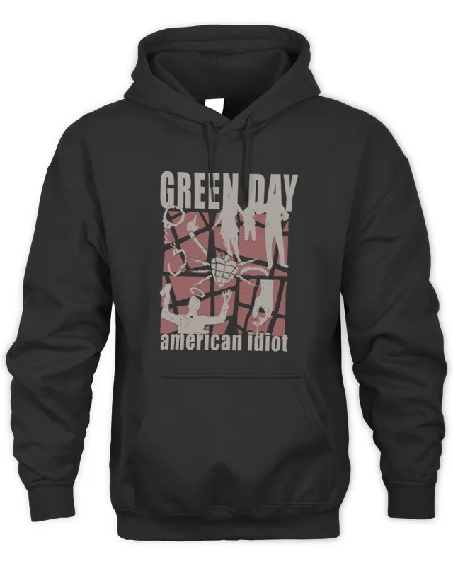 Green Day American Idiot Merch Tales of Another Broken Home Hoodie