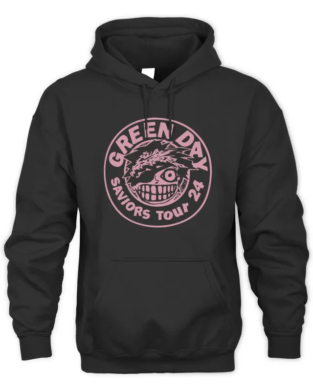Green Day Tour Merch The Saviors Tour Bastard Stamp Hoodie