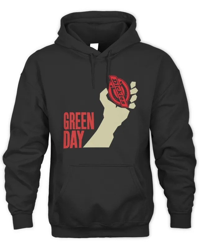 New Green Day American Idiot Merch Dickies Heart Grenade Hoodie