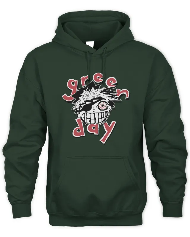 Green Day Saviors Tour Merch Dookie Bastard Tour Hoodie