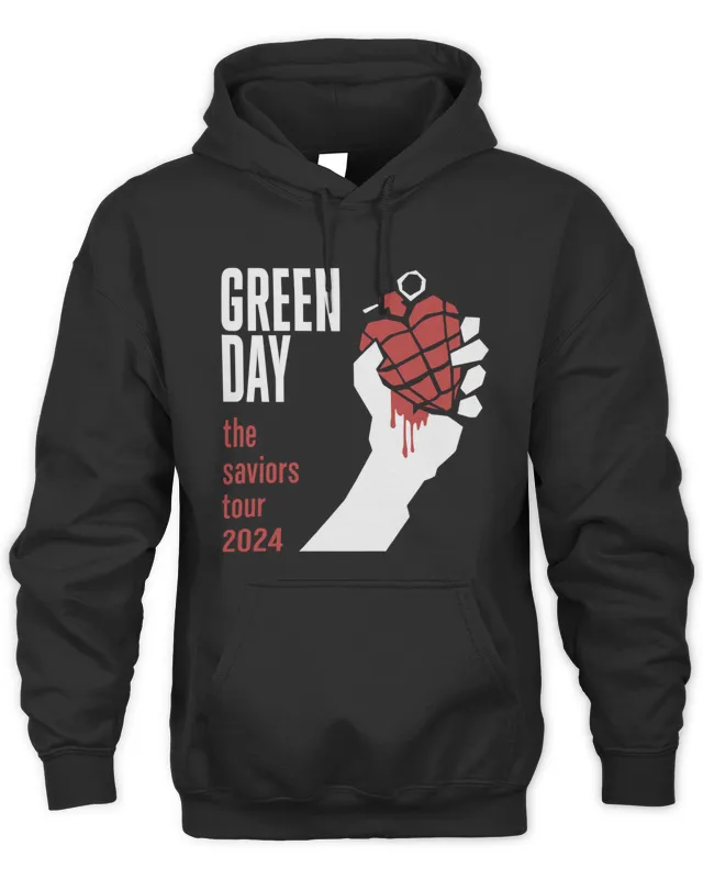Green Day Tour Merch American Idiot Tour Hoodie