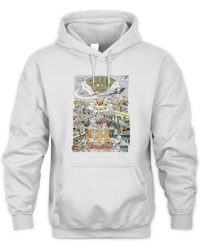 Green Day Band Merch Dookie Hoodie Hoodie