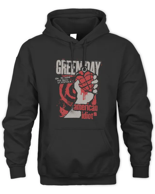 Green Day Merch Store American Idiot Hysteria Hoodie