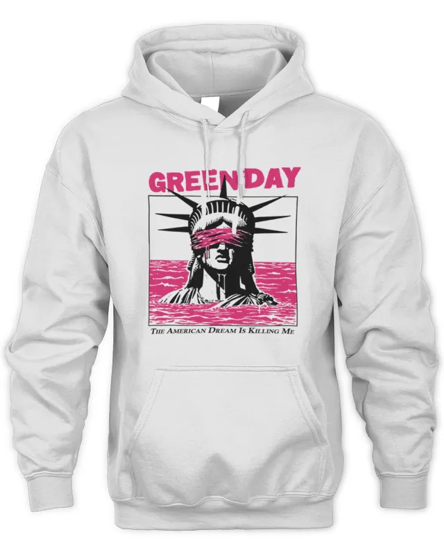 New Green Day Store Lady Liberty Hoodie