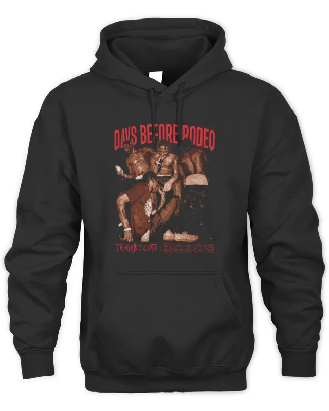 Travis Scott Days Before Rodeo Merch Hoodie