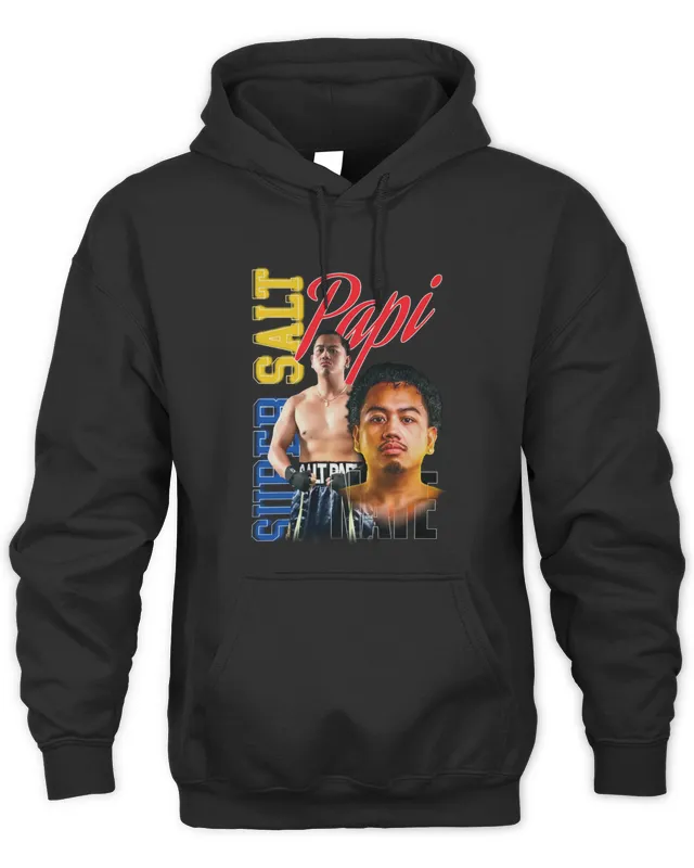 Misfits Boxing Merch Super Salt Salt Papi Figh Hoodie