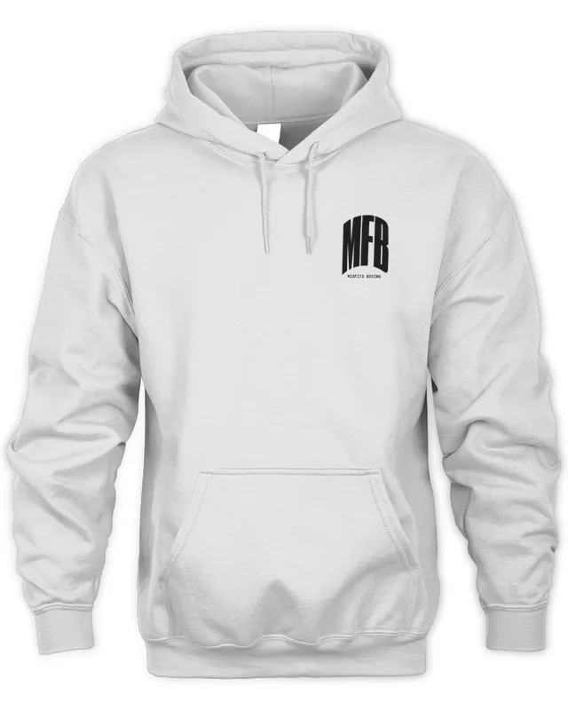 Misfits Boxing Merch Mfb Arched Logo Hoodie Hoodie