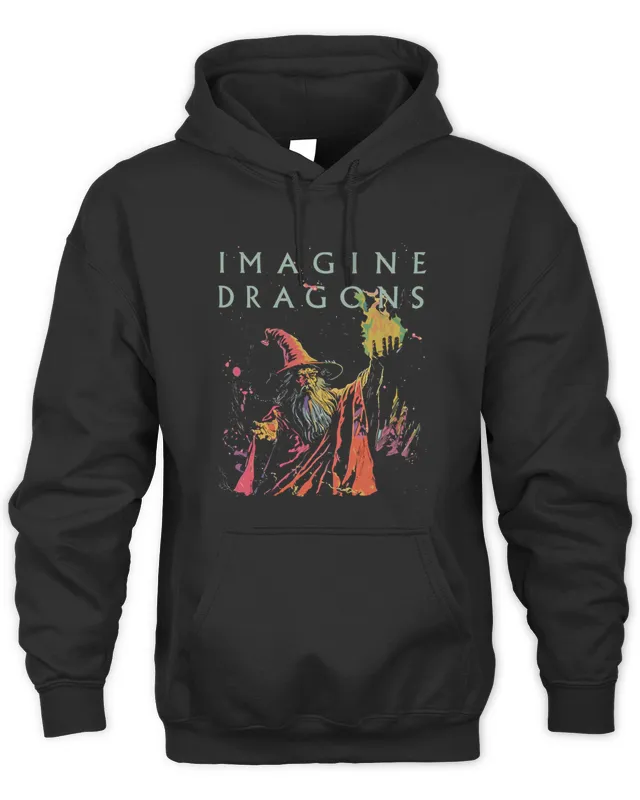 Shop Imagine Dragons Merch Loom World Tour Wizard Hoodie