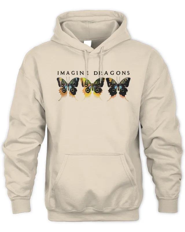 New Imagine Dragons Official Store Loom Butterfly Hoodie Hoodie