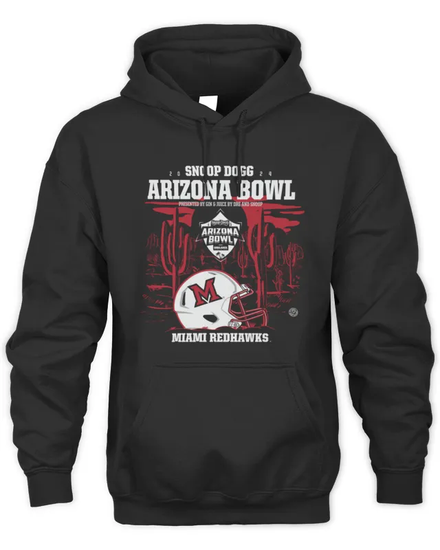 New Miami Redhawks Snoop Dogg Arizona Bowl Helmet Hoodie