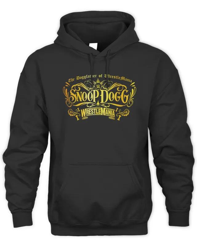 WrestleMania 39 X Snoop Dogg Doggfather Hoodie