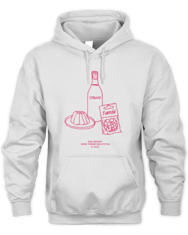 Bad Bunny Debo Tomar Mas Fotos Merch La Receta De PR Hoodie Hoodie