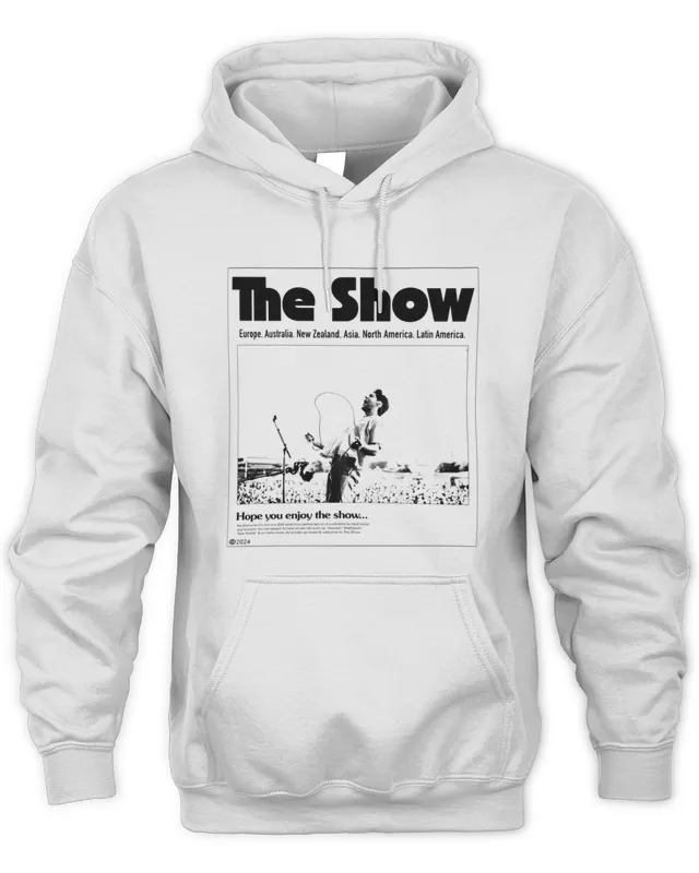 Niall Horan Merch Store The Show Photo Dates Hoodie
