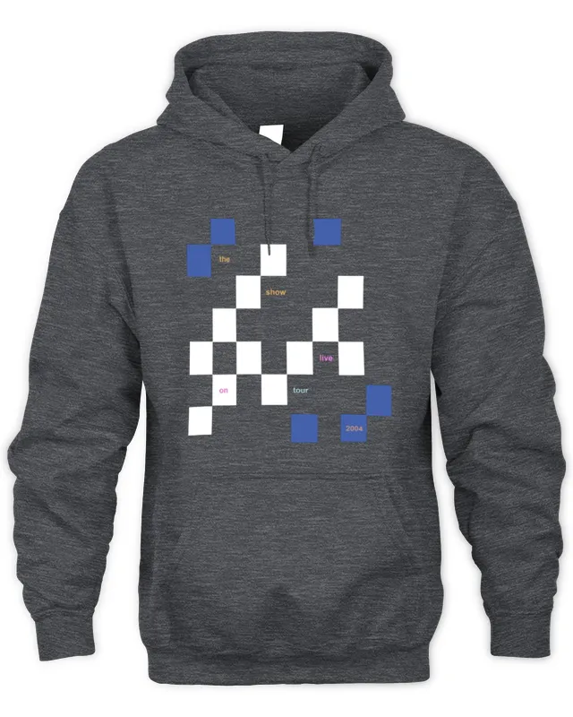 Niall Horan Us Store The Show Live On Tour Checkered Hoodie