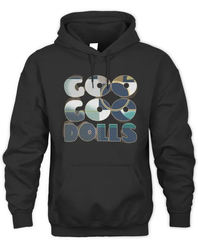 Goo Goo Dolls Official Merch Rarities Bold Letters Hoodie
