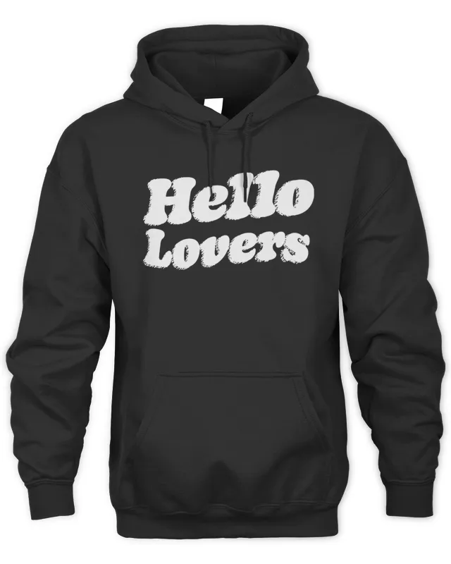 New Niall Horan Merch Hello Lovers Logo Hoodie