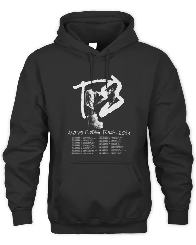 Tate Mcrae Tour Merch Are We Flying Tour Poster Hoodie Hoodie