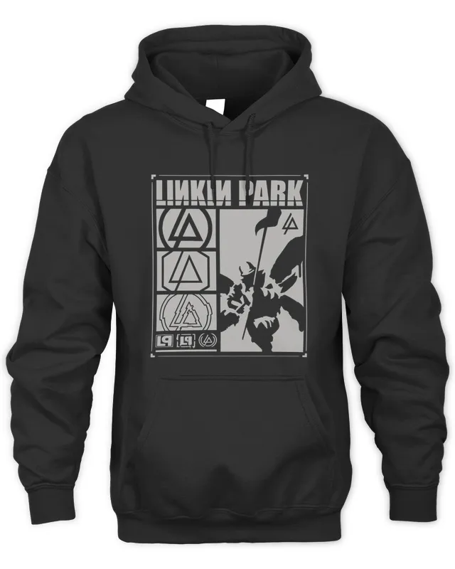 Linkin Park Logos Rectangle Hoodie