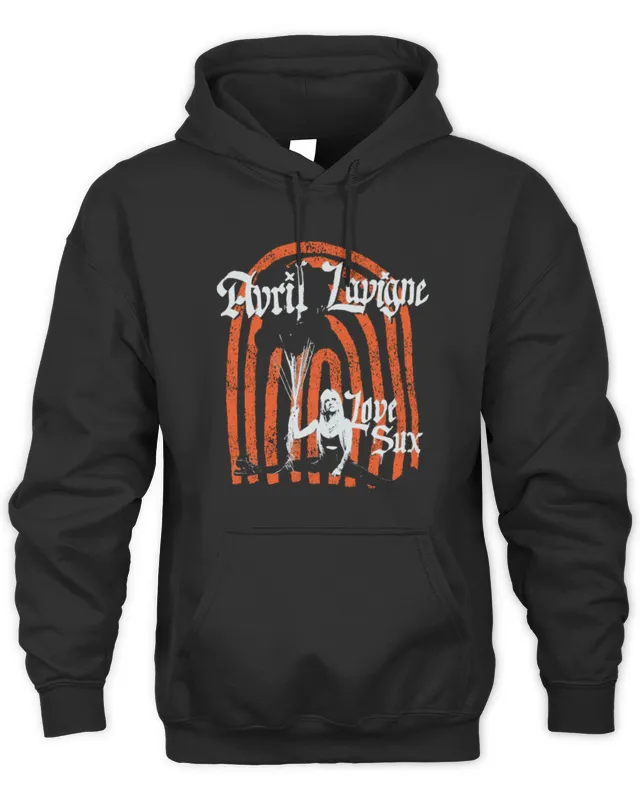 Avril Lavigne Store Love Sux Red Rainbow Hoodie Swea Hoodie
