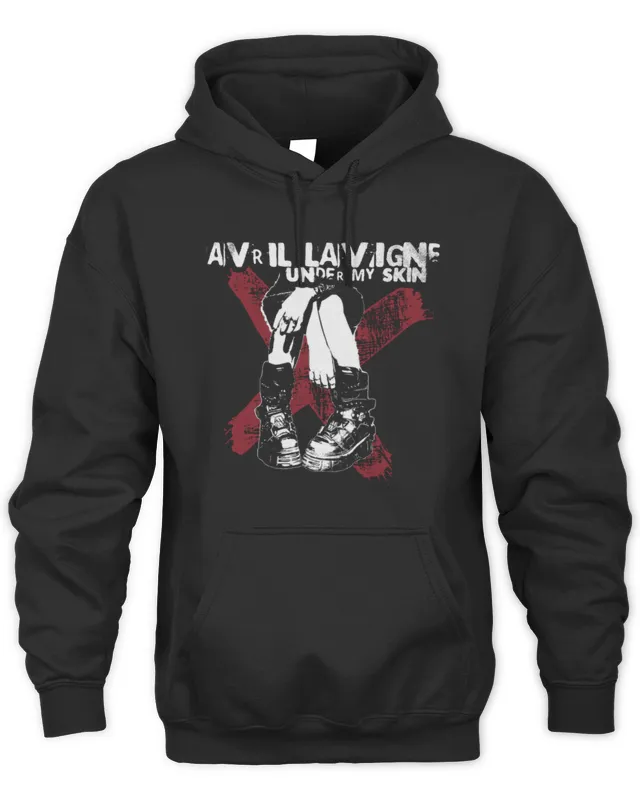 New Avril Lavigne 20th Anniversary Merch Under My Skin Hoodie Hoodie