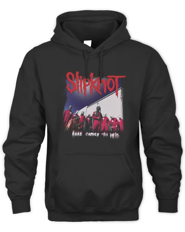 New Slipknotmerch.com Slipknot Here Comes The Pain Tour Photo Hoodie