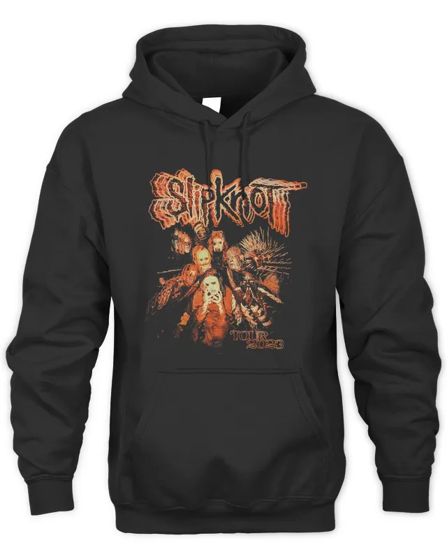 New Slipknot Repeat Glitch Slipknot Merch Tour Hoodie