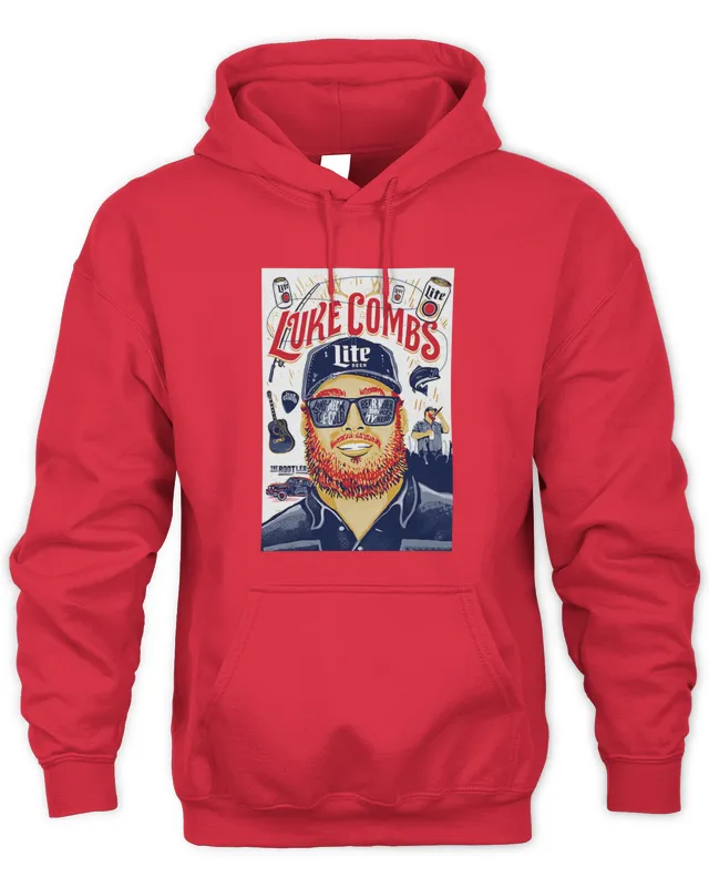 Luke Combs Merch Miller Lite Hoodie