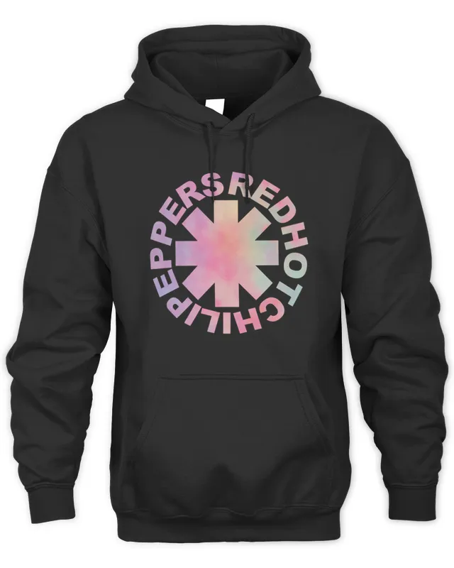 Rhcp Merch Red Hot Chili Pepper Logo Dream Cann Rainbow Hoodie Hoodie