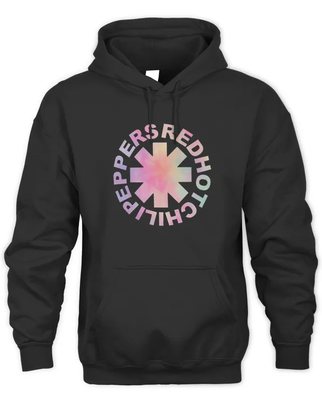 Rhcp Tour Rainbow Asterisk Hoodie Shop Red Hot Chili Peppers Merch Hoodie