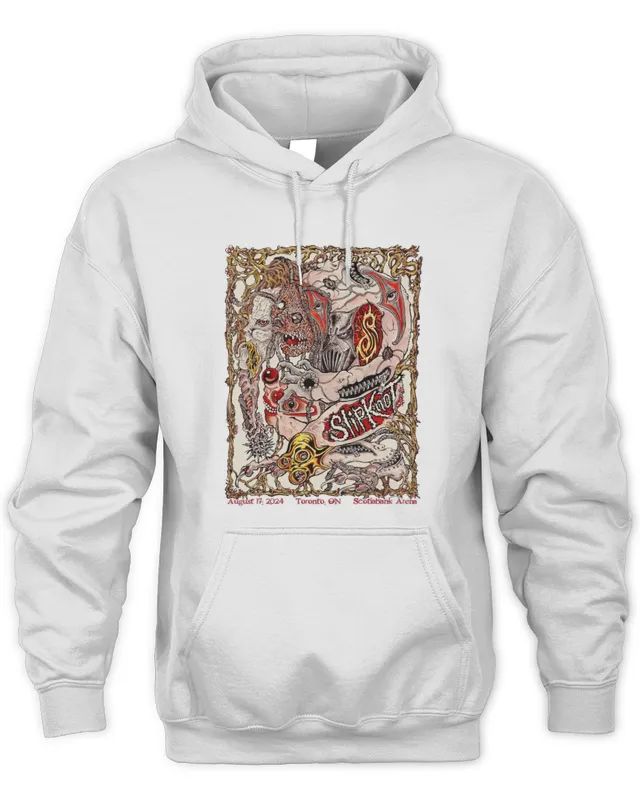 Slipknot Band Merch Tour Toronto Hoodie