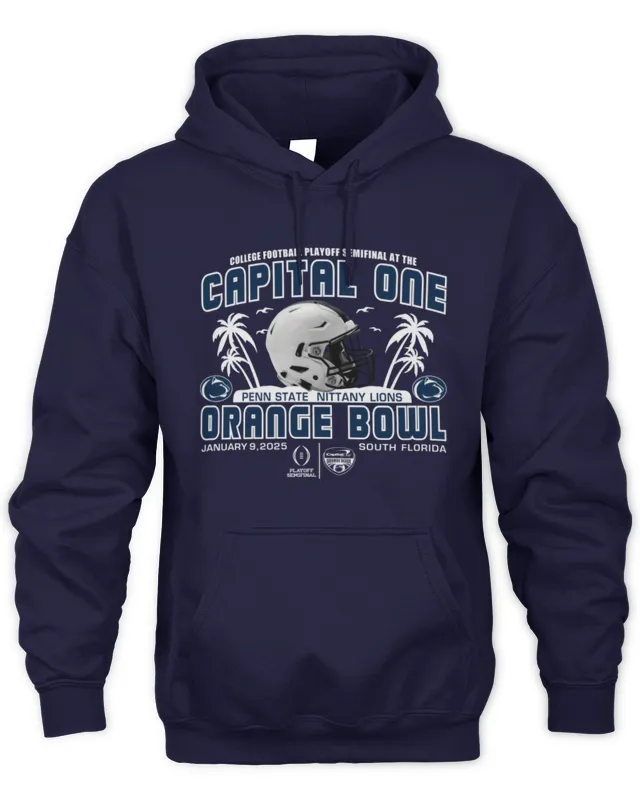 Penn State Nittany Lions 2025 Cfp Semifinal At The Capital One Orange Bowl Navy Hoodie