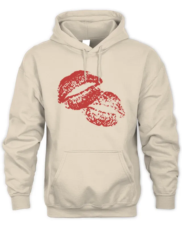 Official Sabrina Carpenter Kiss Mark Hoodie