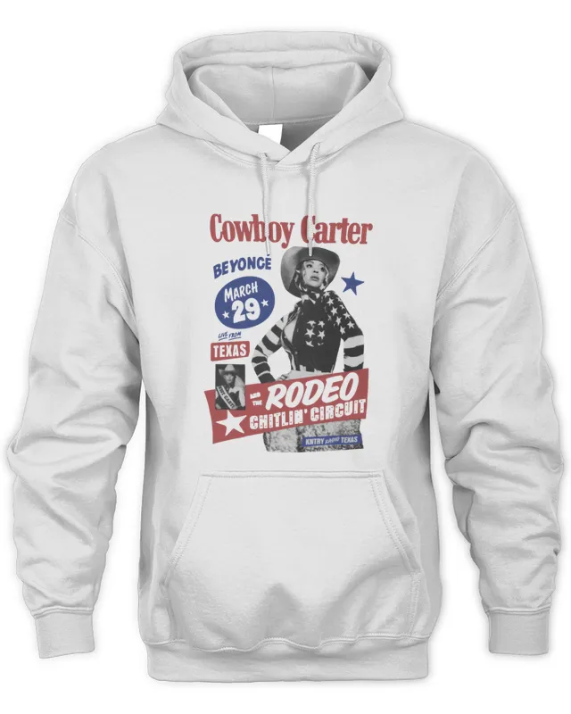 Beyonce Merch Cowboy Carter March 29 Hoodie