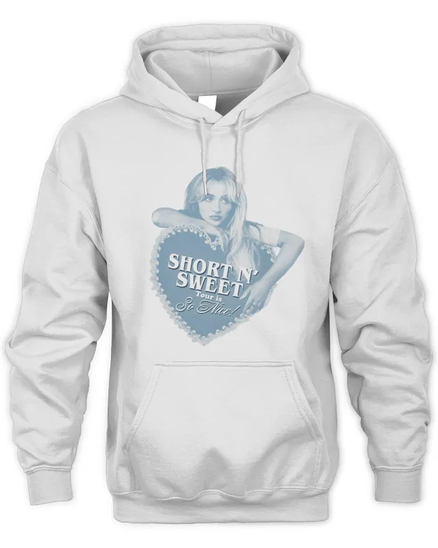 Sabrina Carpenter Short n' Sweet Tour Merch Is So Nice Hoodie
