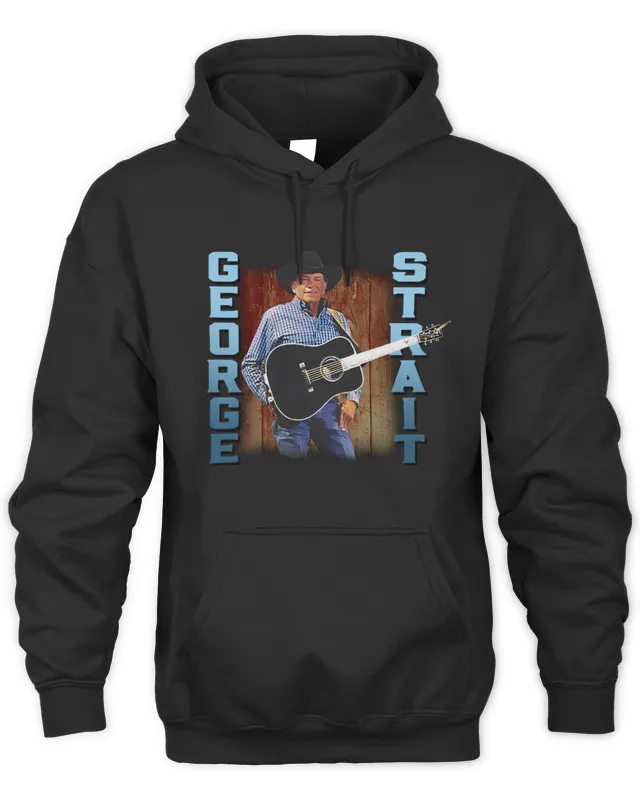 Official George Strait Merch Stadium Photo Tour s Hoodie