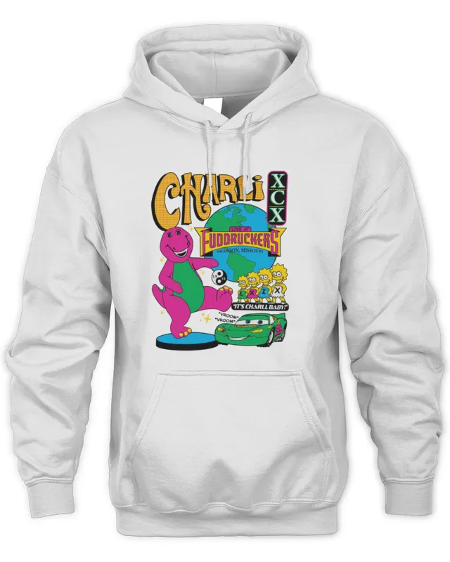 Lxix Apparel Merch Charli Xcx Live At Fuddruckers Hoodie