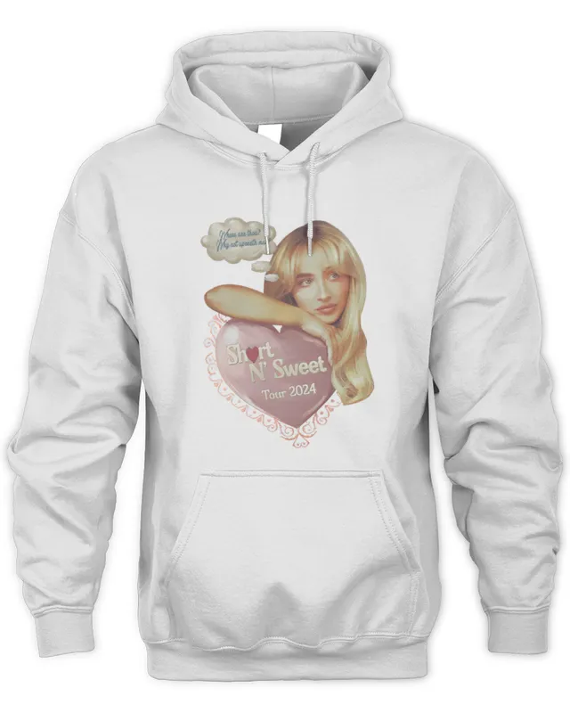 Sabrina Carpenter Short N' Sweet Tour Where Are Thou Hoodie
