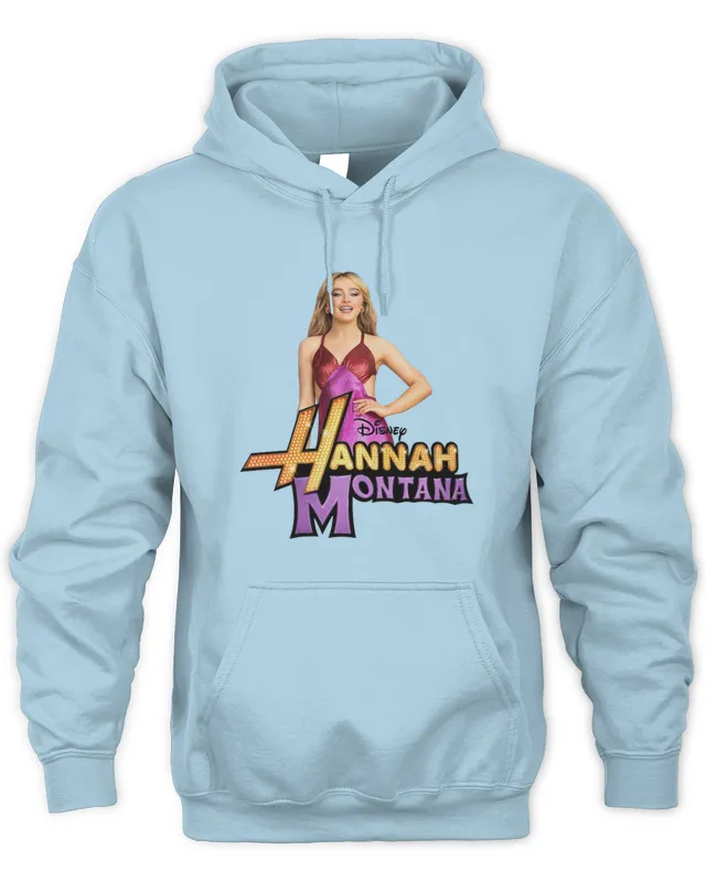 Sabrina Carpenter x Hannah Montana Blue Hoodie