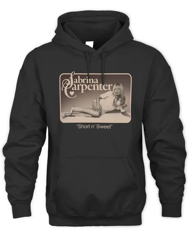 Sabrina Carpenter Short n' Sweet Tour Merch Hoodie